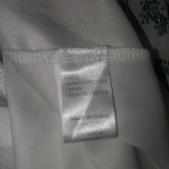 Y2K Women’s Maxi Dress Size S Drop Waist Sheer Floral Fairy Core Garden Ethereal - Picture 7 of 10